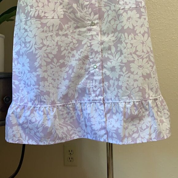 VINTAGE style floral print lilac Mumu - Picture 8 of 11